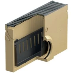 ACO Euroline 100 Antraciet Zandvanger