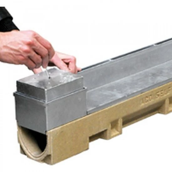 ACO Euroline 100 Discreet 65 + Inspectieluik 2 ACO Euroline 100 Discreet 65 + Inspectieluik - Afbeelding 2