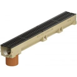 ACO Euroline 100 Gietijzer Rooster + Uitloop