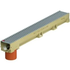 ACO Euroline 100 Shadow Grey Rooster + Uitloop