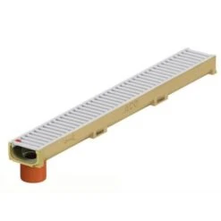 ACO Euroline 60 Natural Grey Rooster + Uitloop