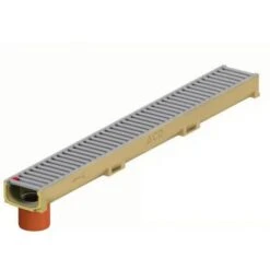 ACO Euroline 60 Shadow Grey Rooster + Uitloop