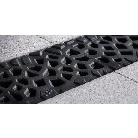 ACO Euroline 100 VORONOÏ Gietijzer Rooster 2 ACO Euroline 100 VORONOÏ Gietijzer Rooster - Afbeelding 2