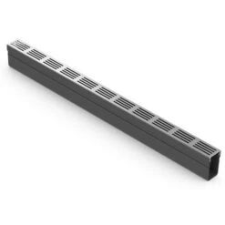 ACO Slimline PVC Goot Aluminium Rooster Grijs