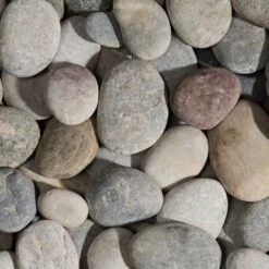 BEACH PEBBLES Flat Grey 30/60 - Big Bag - Per 1500kg