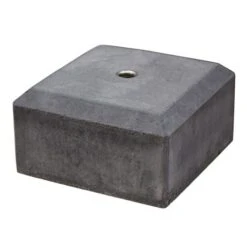 Betonpoer 10cm Antraciet M20-bus