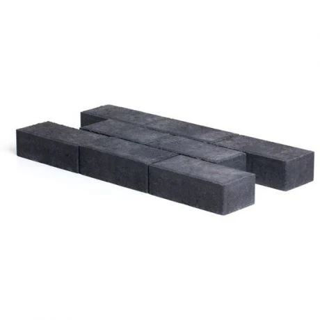 Betonstraatklinker 22x11x7 Zwart (pallet 10,24m²) 2 Betonstraatklinker 22x11x7 Zwart (pallet 10,24m²) - Afbeelding 2
