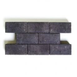 Betonstraatklinker 22x11x7 Zwart (pallet 10,24m²)