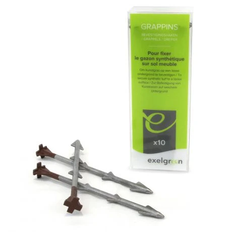 Bevestigingshaken Voor Kunstgras - 10 Stuks 2 Bevestigingshaken Voor Kunstgras - 10 Stuks - Afbeelding 2