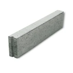 Boordsteen Beton 100x20x10cm Grijs