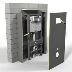 Bouwplaat - Tegelelement Voor Hangtoilet