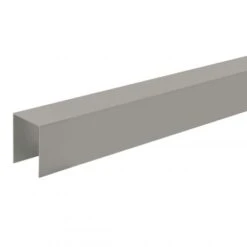 Bovenligger Voor H-palen 80/65mmx220cm Steengrijs