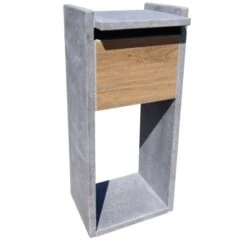 Brievenbus EVEREST HOUTLOOK -Bouw Materialens Winkel brievenbus arduin everest houtlook 5