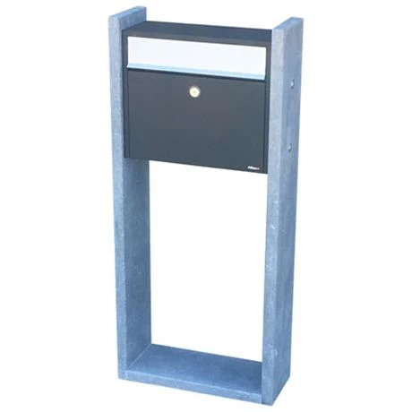 Brievenbus GENT Antraciet 1 Brievenbus GENT Antraciet