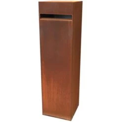 Brievenbus GENUA In Geroest Staal