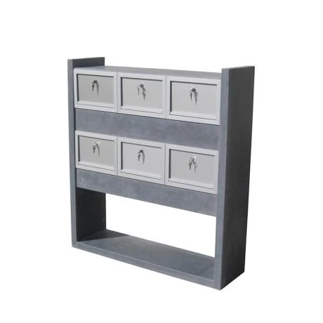 Brievenbus MADRID 6 BOX 2 Brievenbus MADRID 6 BOX - Afbeelding 2
