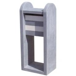 Brievenbus MADRID MOON BLAUW/WIT