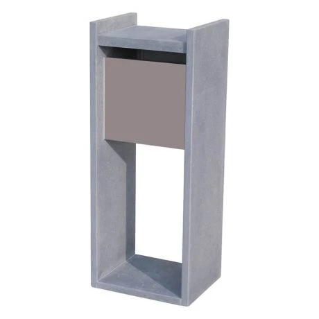 Brievenbus MADRID SUNSHINE INOX 1 Brievenbus MADRID SUNSHINE INOX