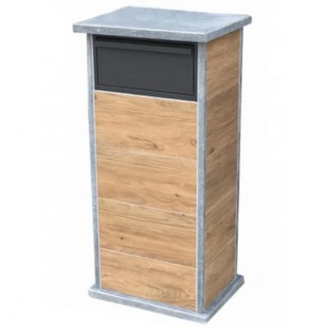 Brievenbus PALMA PARCEL HOUTLOOK 1 Brievenbus PALMA PARCEL HOUTLOOK