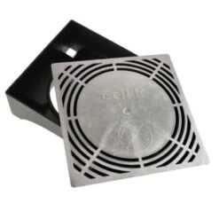 CellR Kelderventilatierooster 24x24cm Aluminium