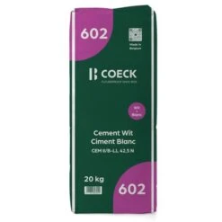 Cement Wit 42,5N CEM II/B-LL 20KG -Bouw Materialens Winkel cement wit 425n cem ii b ll 20kg 2