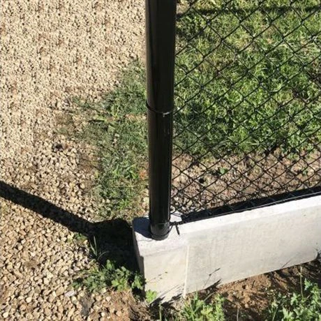 Combi Begin-/eindpaal Diam.60mmx183cm Zwart 2 Combi Begin-/eindpaal Diam.60mmx183cm Zwart - Afbeelding 2