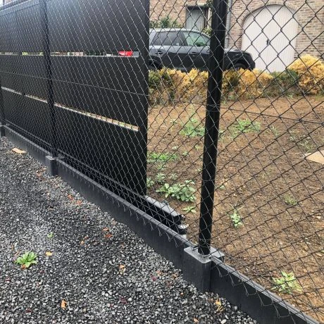 Combi Tussenpaal Gecoat Diam.60mmx175cm Zwart 2 Combi Tussenpaal Gecoat Diam.60mmx175cm Zwart - Afbeelding 2