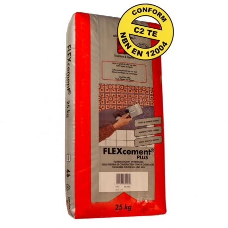 Compaktuna FLEXcement PLUS S1 25KG Wit 2 Compaktuna FLEXcement PLUS S1 25KG Wit - Afbeelding 2