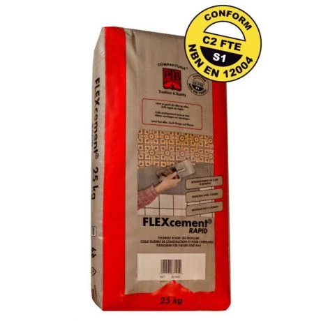 Compaktuna FLEXcement RAPID 25KG Grijs 1 Compaktuna FLEXcement RAPID 25KG Grijs