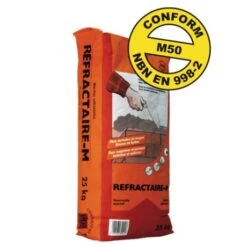 Compaktuna Refractaire MIX M40 25KG Bruingrijs -Bouw Materialens Winkel compaktuna refractaire mix m40 25kg bruingrijs 2