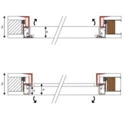 D'ORS XINNIX X40 Design Kit Deur H211.5 B63 - Links/rechts 8 D'ORS XINNIX X40 Design Kit Deur H211.5 B63 - Links/rechts -Bouw Materialens Winkel d ors xinnix x40 design kit deur h2115 b63 links rechts 3