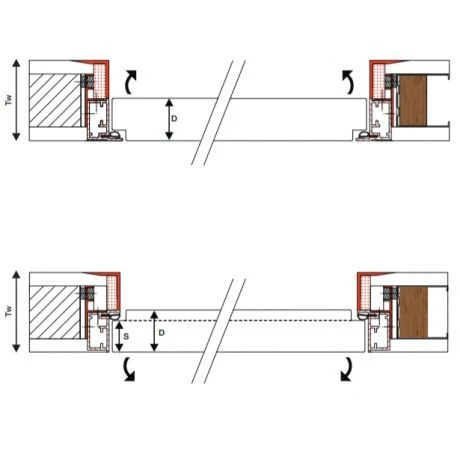 D'ORS XINNIX X40 Design Kit Deur H231.5 B63 - Links/rechts 3 D'ORS XINNIX X40 Design Kit Deur H231.5 B63 - Links/rechts - Afbeelding 3