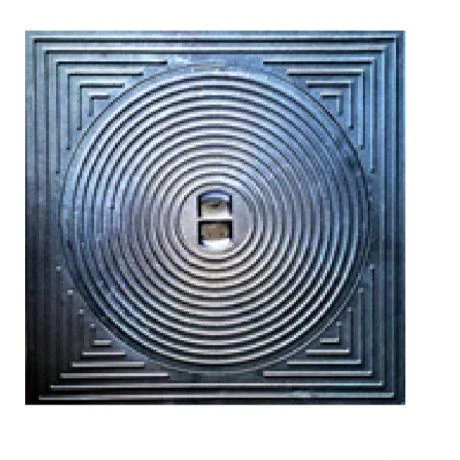 Deksel Gietijzer 40x40 - Voor Buis Diam.315 3 Deksel Gietijzer 40x40 - Voor Buis Diam.315 - Afbeelding 3