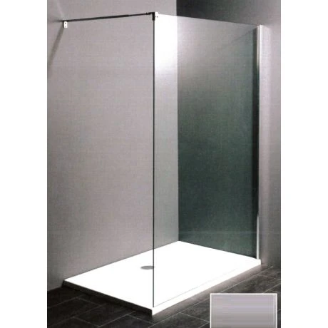 Douchewand CWR 120x200cm 10mm Nano-glas Helder 2 Douchewand CWR 120x200cm 10mm Nano-glas Helder - Afbeelding 2