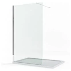 Douchewand CWR 120x200cm 10mm Nano-glas Helder