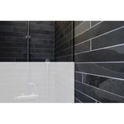 Douchewand CWR 120x200cm 10mm Nano-glas Matte Strook -Bouw Materialens Winkel douchewand 120x200cm 10mm nano glas zandstraal strook 2