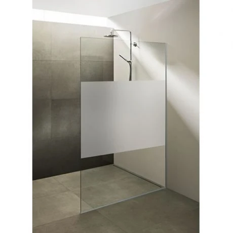 Douchewand 120x200cm 8mm Nano-glas Matte Strook 2 Douchewand 120x200cm 8mm Nano-glas Matte Strook - Afbeelding 2