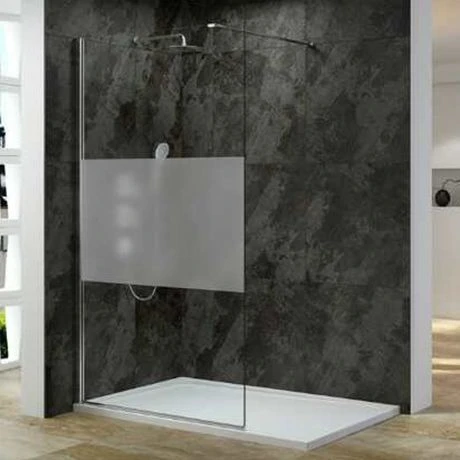 Douchewand CWR 140x200cm 10mm Nano-glas Matte Strook 4 Douchewand CWR 140x200cm 10mm Nano-glas Matte Strook - Afbeelding 4