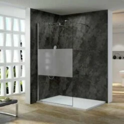 Douchewand CWR 140x200cm 10mm Nano-glas Matte Strook 9 Douchewand CWR 140x200cm 10mm Nano-glas Matte Strook -Bouw Materialens Winkel douchewand 140x200cm 10mm nano glas zandstraalstrook 4