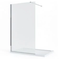 Douchewand CWR 120x200cm 10mm Nano-glas Mat