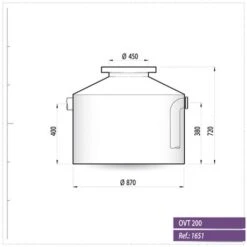 DS Huishoudelijke Vetafscheider 200L -Bouw Materialens Winkel ds huishoudelijke vetafscheider 200l 2
