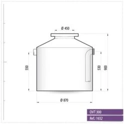 DS Huishoudelijke Vetafscheider 300L -Bouw Materialens Winkel ds huishoudelijke vetafscheider 300l 2