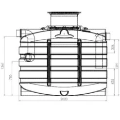 DS VA PRO Vetafscheider 2.865L - NG9 -Bouw Materialens Winkel ds va pro vetafscheider professioneel gebruik 2865l ng9 2