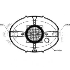 DS VA PRO Vetafscheider 2.865L - NG9 -Bouw Materialens Winkel ds va pro vetafscheider professioneel gebruik 2865l ng9 4