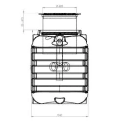 DS VA PRO Vetafscheider 946L - NG2 10 DS VA PRO Vetafscheider 946L - NG2 -Bouw Materialens Winkel ds va pro vetafscheider professioneel gebruik 946l ng2 3