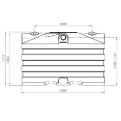 DSB Regenwatertank/septic Ovaal 4.000L -Bouw Materialens Winkel dsb regenwatertank septic ovaal 4000l 2