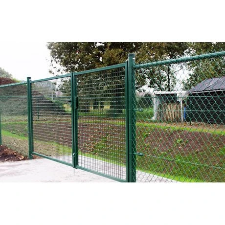 Dubbele Tuinpoort 240x150cm (BxH) Groen 1 Dubbele Tuinpoort 240x150cm (BxH) Groen