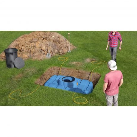 Easy Rain Regenwatertank 1.500L 6 Easy Rain Regenwatertank 1.500L - Afbeelding 6