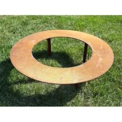 Voorkant -Bouw Materialens Winkel ecco tree border 75 240x012x45cm corten set 2 helften 1