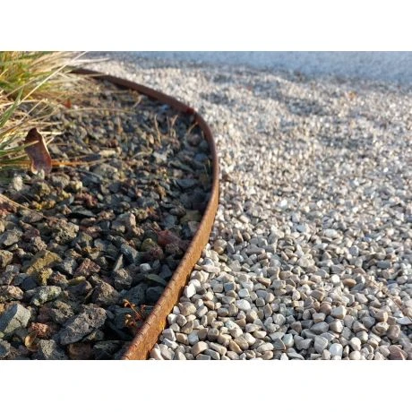 Eccoborder EASYFIX CS 100 L240xH10cm Corten (+ 3 Pennen & Pockets) 2 Eccoborder EASYFIX CS 100 L240xH10cm Corten (+ 3 Pennen & Pockets) - Afbeelding 2